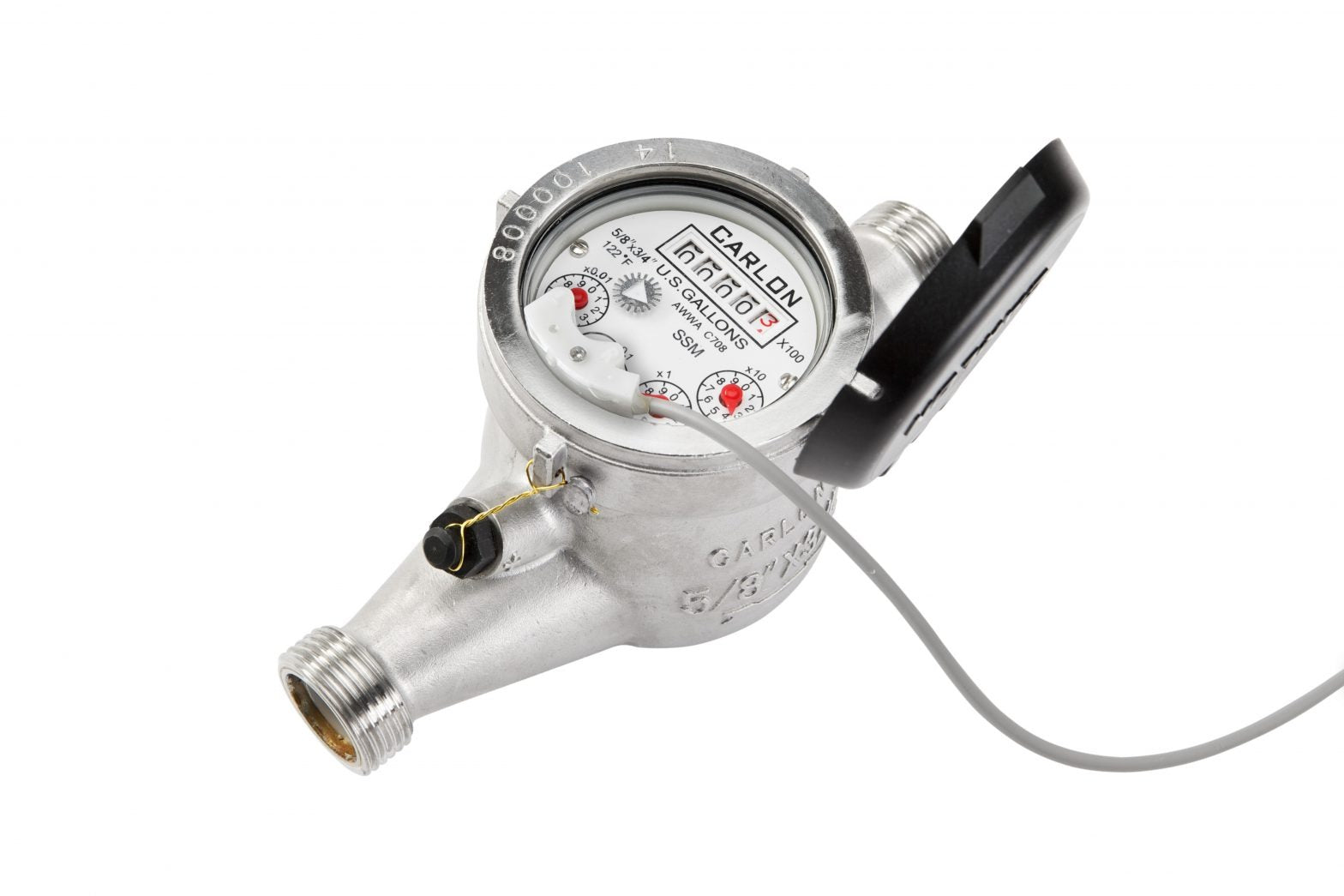 3/4IN FLOW METER - STAINLESS STEEL - 1 PULSE/GALLON