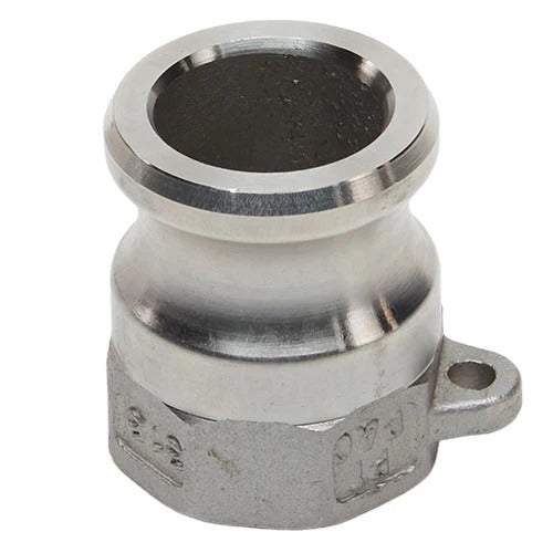3/4" "A" SS CAMLOCK - MALE ADPT X FM NPT
