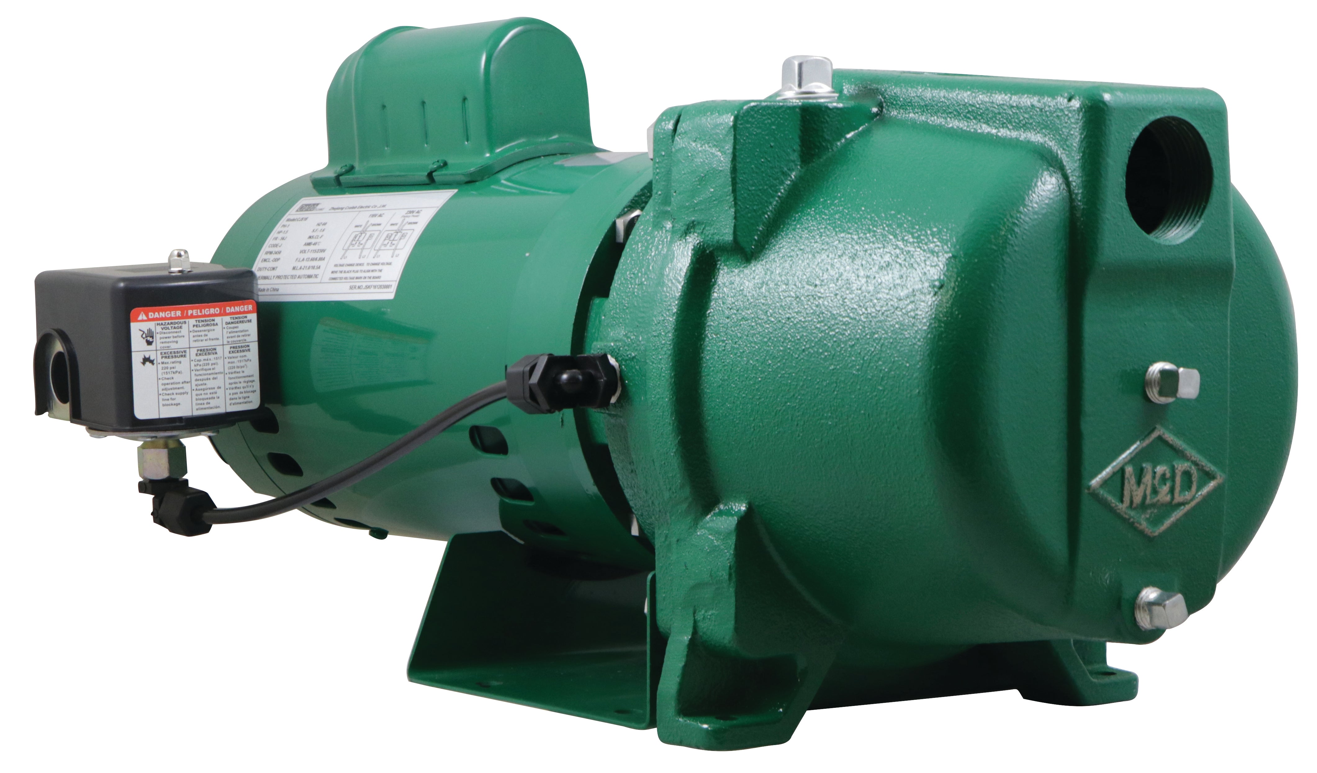 MCD 3/4 HP E-SERIES SW JET PUMP