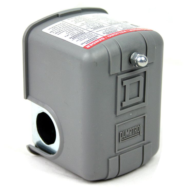 30/50 PSI **** SQUARE D **** STANDARD PRESSURE SWITCH