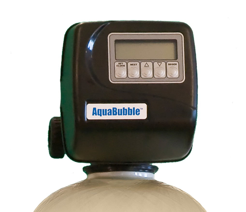 6AB75 AQUABUBBLE SOFTENER **LESS BRINE TANK**