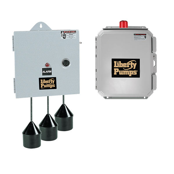 LIBERTY DUPLEX ALTERNATING 1PH N4X CONTROL PANEL, INCLUDING 3 FLOATS
