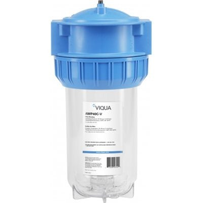 1" X 10" VIQUA BB 3-PC CLEAR HOUSING