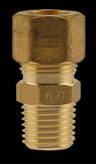 3/8" NO-LEAD BRASS COMP X MALE ADAPTER