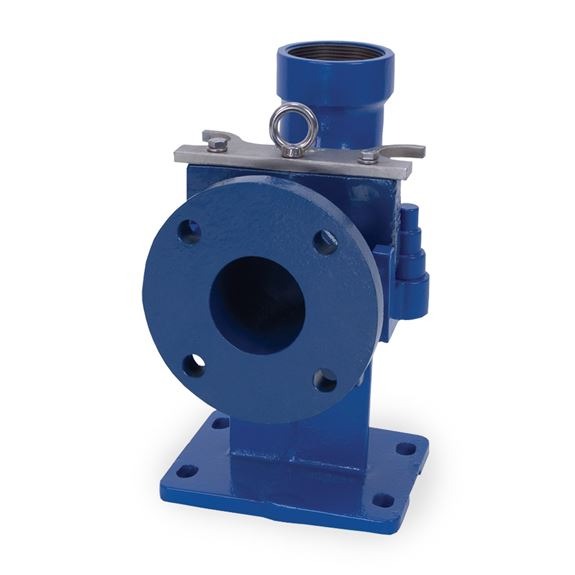 3" HORIZONTAL BASE ELBOW RAIL SYSTEM - AGP300, AGP500