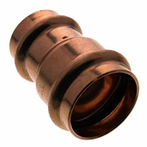 1.25" X 1" "B" PRESS COUPLING w/STOP