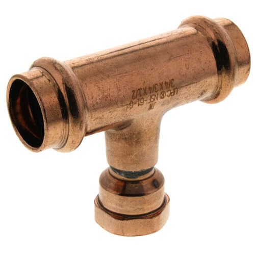 3/4" X 3/4" X 1/2FIP "B" PRESS TEE