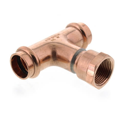 3/4" X 3/4" X 3/4FIP "B" PRESS TEE