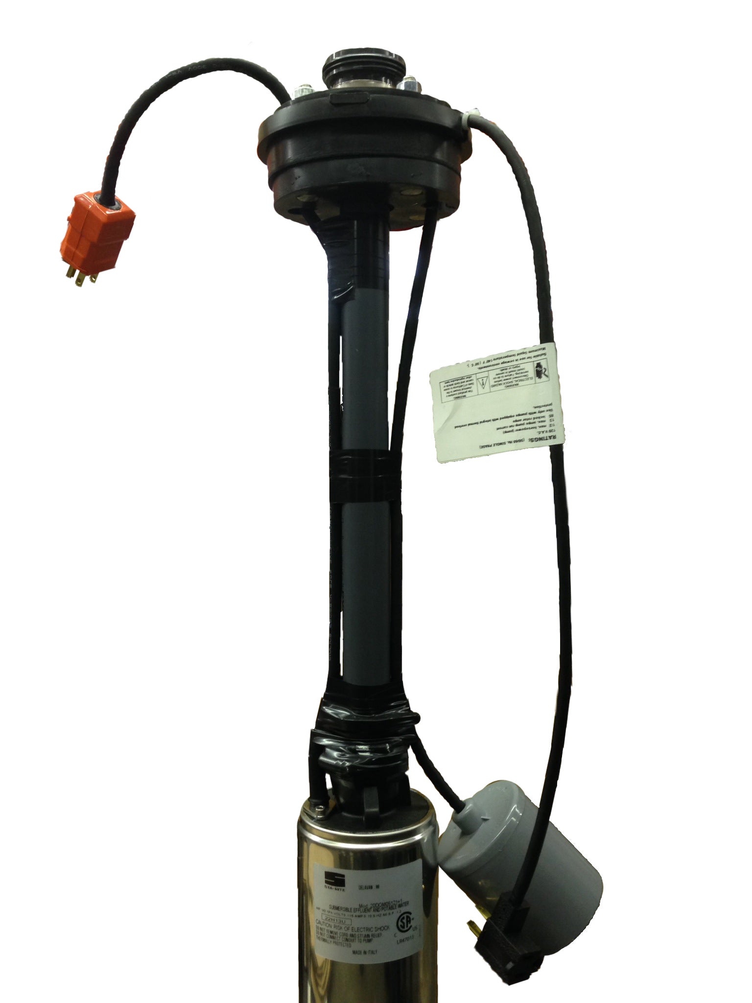 BUBBLE-UP PUMP ASSEMBLY w/o CONTROL ASSEMBLY