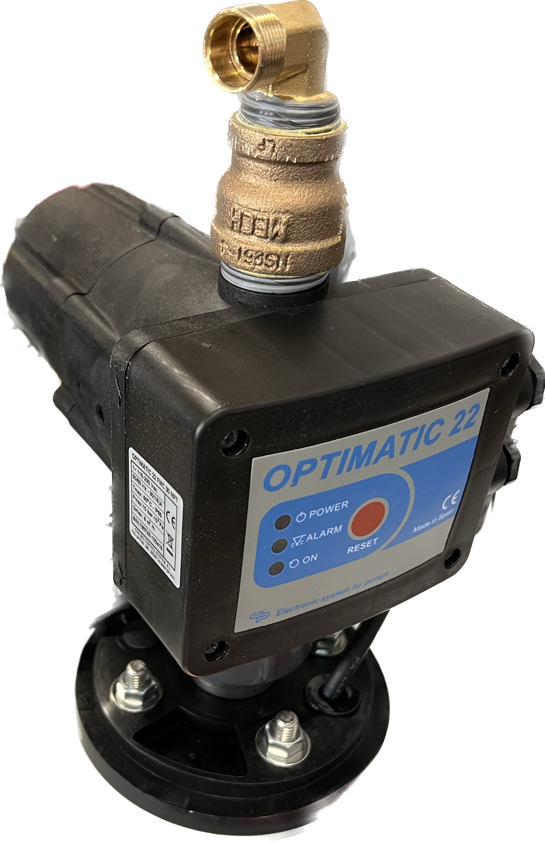 OPTIMATIC ELECTRONIC CONTROL ASSEMBLY w/FITTING PACKAGE