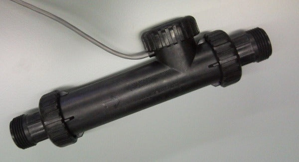 1" PLASTIC INLINE METER w/o CONTROL - 28" CORD