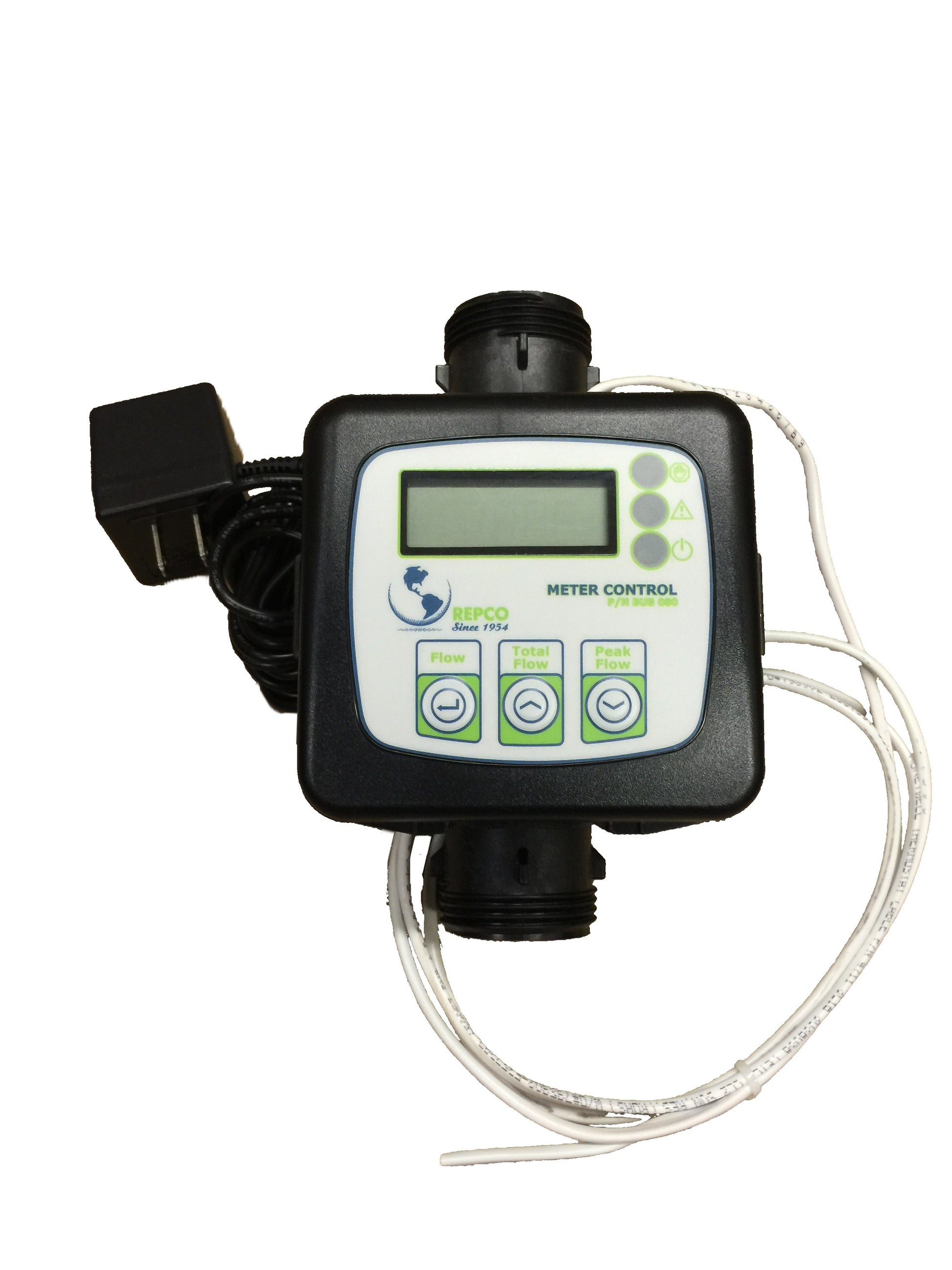 1" PLASTIC INLINE METER w/METER CONTROL MOUNTED - 15