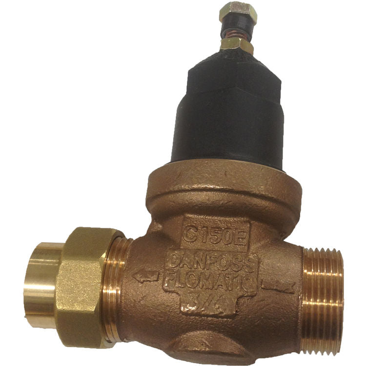 1.25" FLOMATIC NO-LEAD BRASS PRESSURE REGULATING VALVE