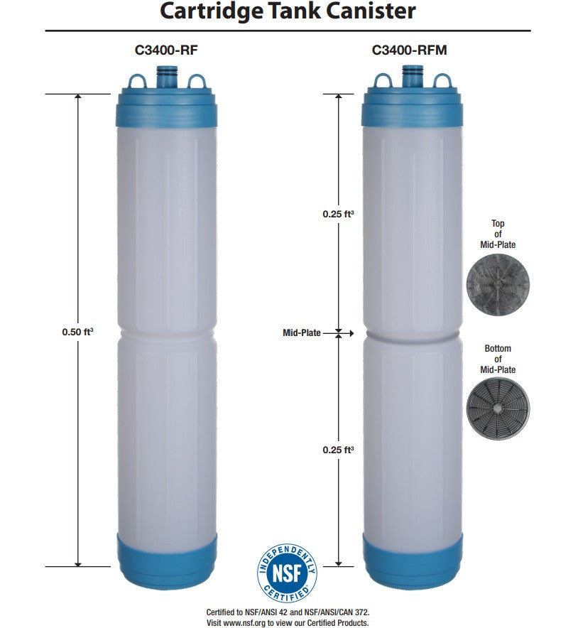 HYDRO-CURE CT CANISTER ASY NO MID-PLATE