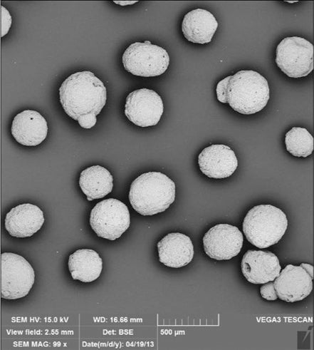 CERAFLOW-50 0.25-0.35MM CERAMIC MEDIA **1/2 CF BAG** - 53# - 50 BAGS / PALLET