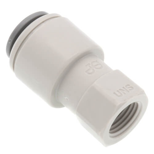3/8" X 7/16" JG TUBE X UNS CONNECTOR FOR RO FAUCETS