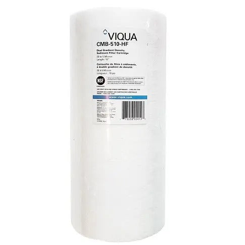 20-5 MICRON DUAL GRADIENT SEDIMENT CART 10" VIQUA BB 24/CASE