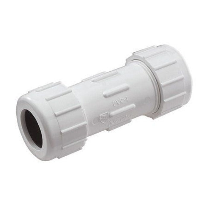1.25" PVC COMPRESSION COUPLING