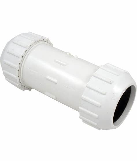 2.5" PVC COMPRESSION COUPLING