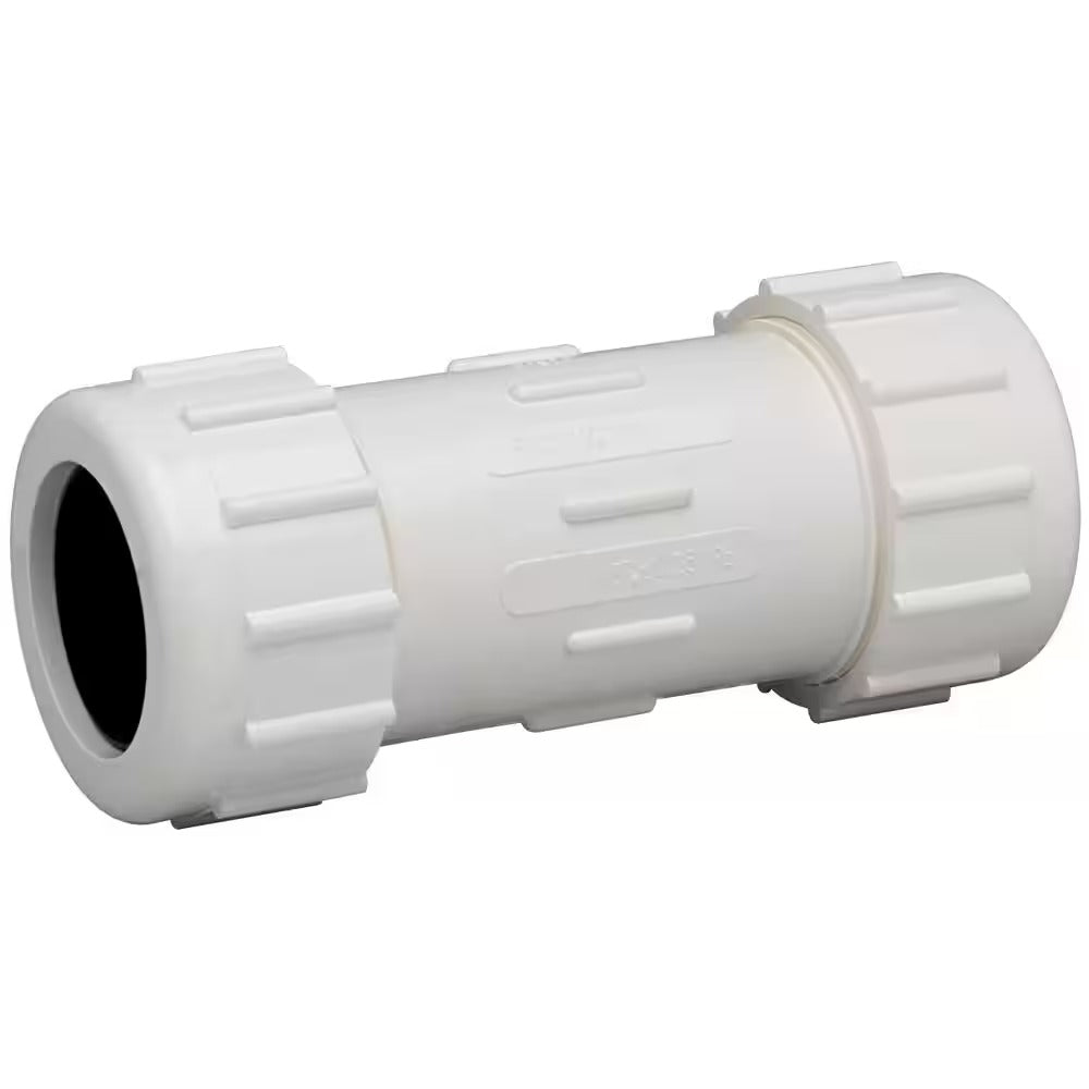 3" PVC COMPRESSION COUPLING