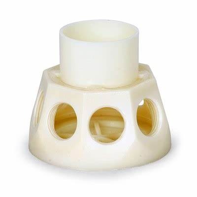 TOP MOUNT 1.25" SOLVENT HUB