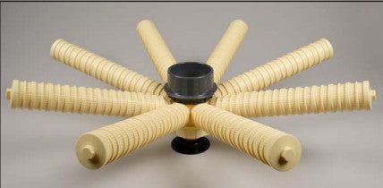 TOP MOUNT HUB & LATERAL, 3" SOLVENT, FOR 48" TANK