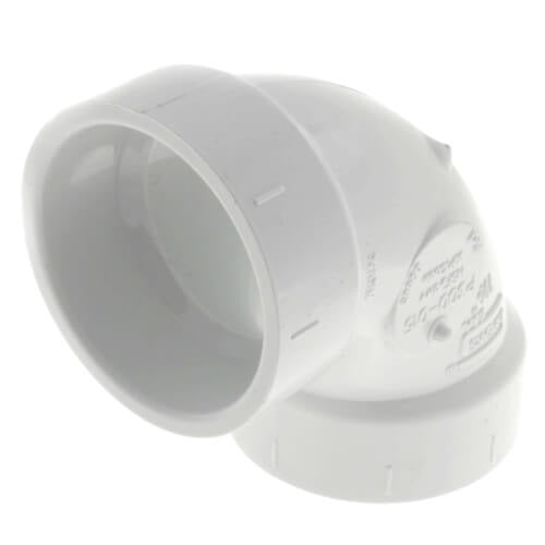 1.5" DWV SCD40 PVC 90 DEGREE ELBOW