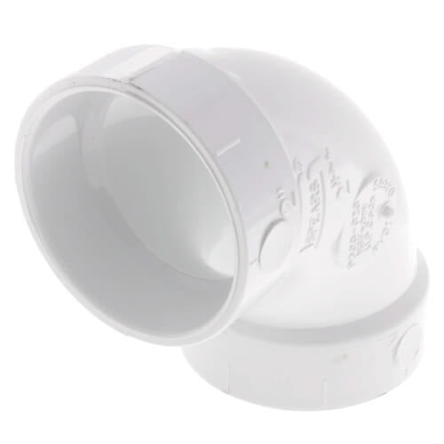 2" DWV SCD40 PVC 90 DEGREE ELBOW