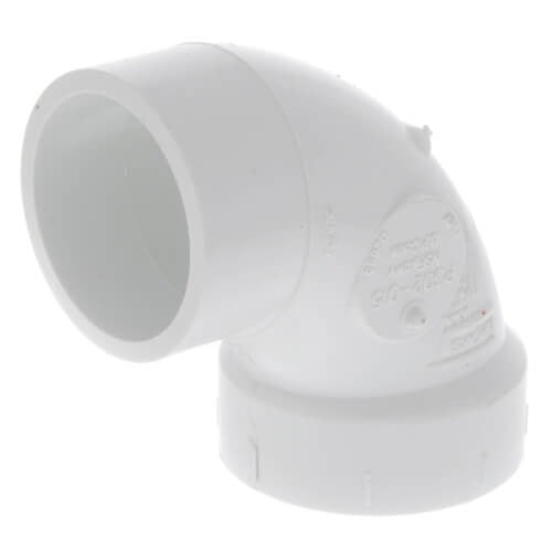 1.5" DWV SCD40 PVC 90 DEGREE STREET ELBOW