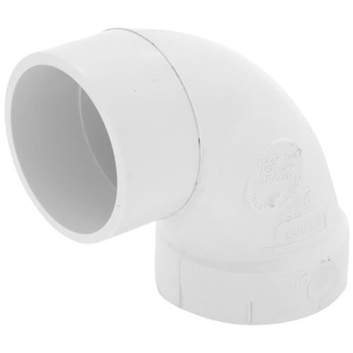 2" DWV SCD40 PVC 90 DEGREE STREET ELBOW