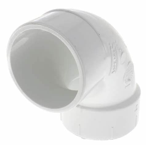 3" DWV SCD40 PVC 90 DEGREE STREET ELBOW
