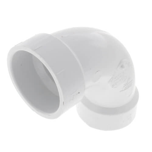 1.5" DWV SCD40 PVC LONG TURN 90 DEGREE ELBOW