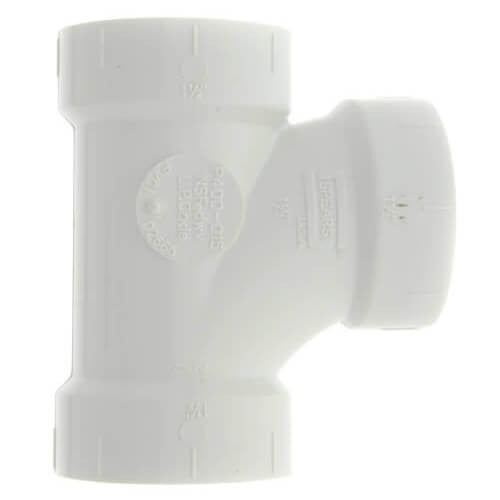 1.5" DWV SCD40 PVC SANITARY TEE