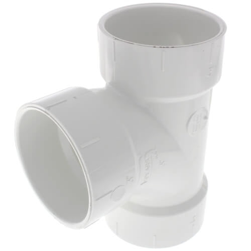 3" DWV SCD40 PVC SANITARY TEE