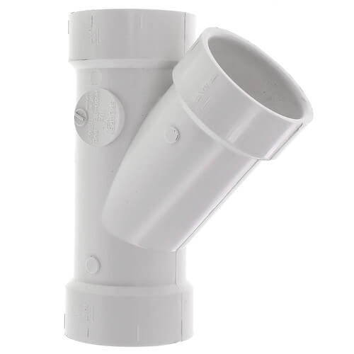 1.5" DWV SCD40 PVC WYE