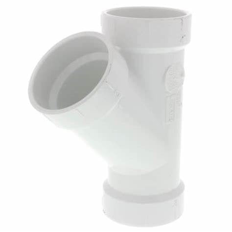 2" DWV SCD40 PVC WYE