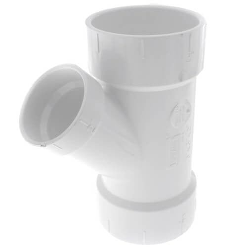3" X 3" X 2" DWV SCD40 PVC WYE