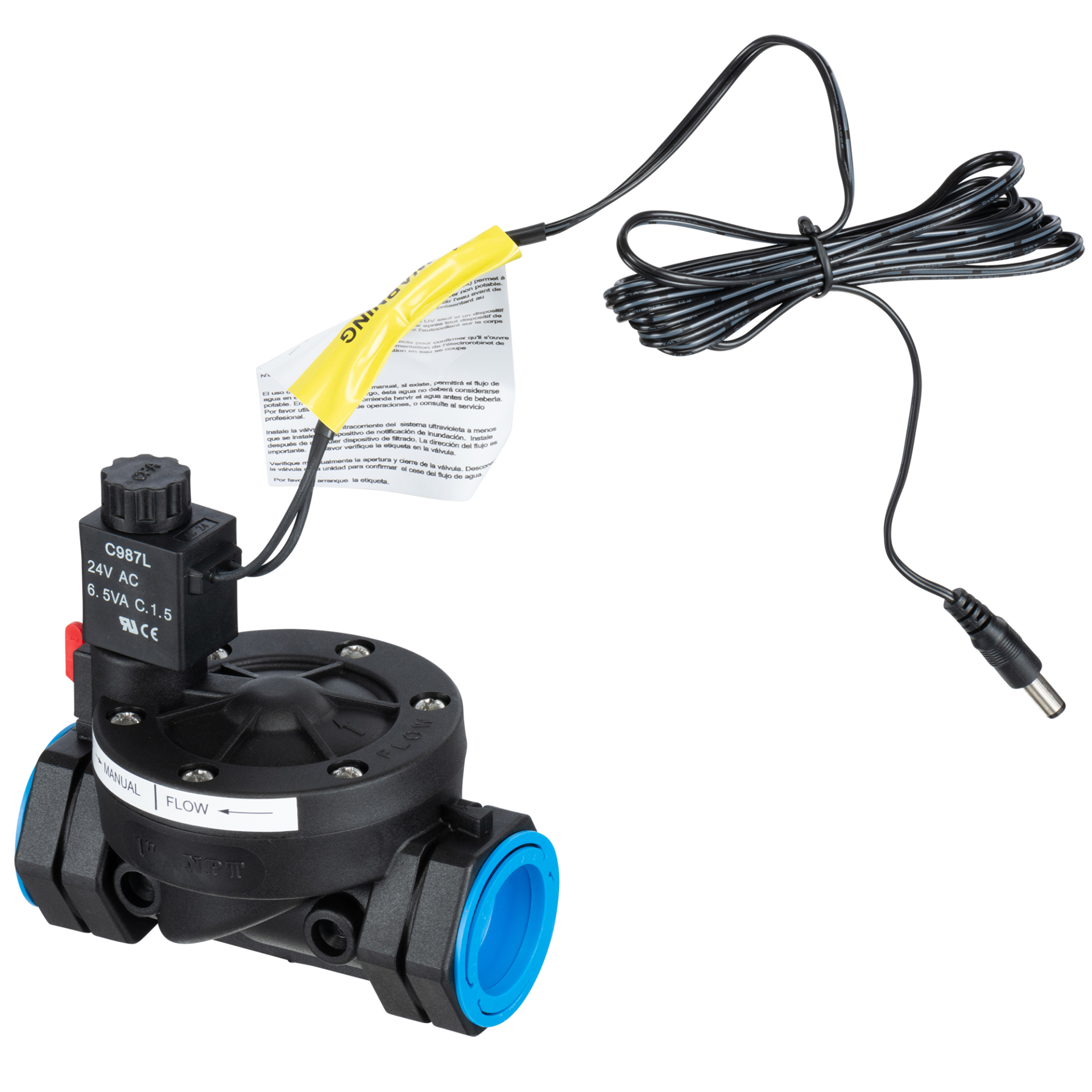 1" SOLENOID VALVE - GF NYLON (H15xs)