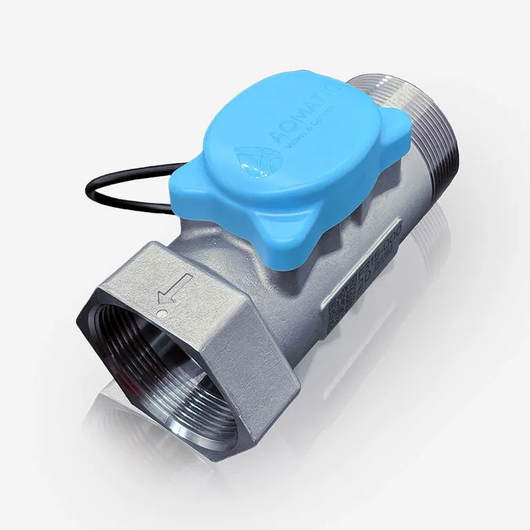 2" SS ULTRASONIC METER w/METER CONTROL MOUNTED - w/4-20mA CORD