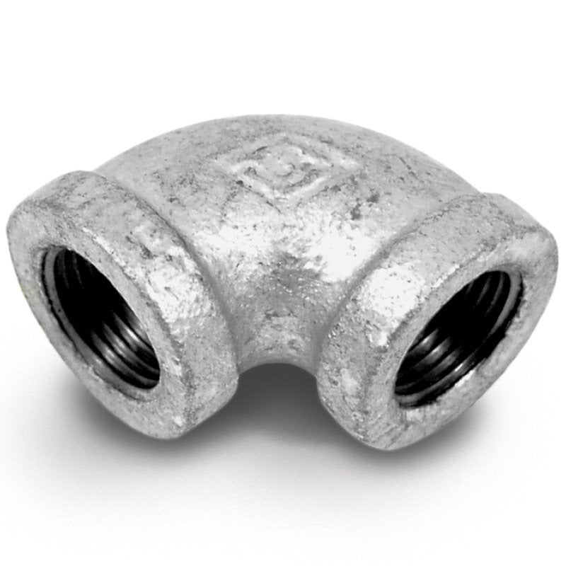 2.5" GALVANIZED 90 DEGREE ELBOW