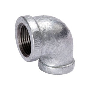 2" X 1" GALVANIZED 90 DEGREE REDUCING ELBOW