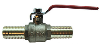 3/4" NO-LEAD BRASS INSERT X INSERT BALL VALVE