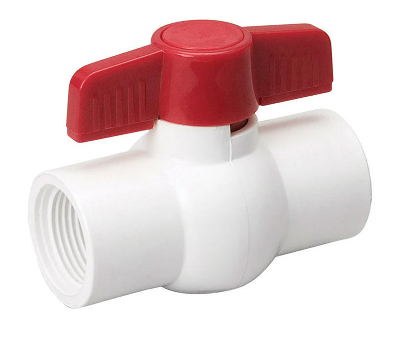 1" PVC TXT BALL VALVE SCD 80 WITH EPDM SEATS
