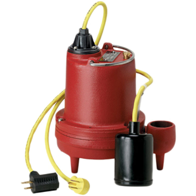 4/10 HP LIBERTY HIGH TEMP SUMP PUMP 115V 20' CORD, AUTO