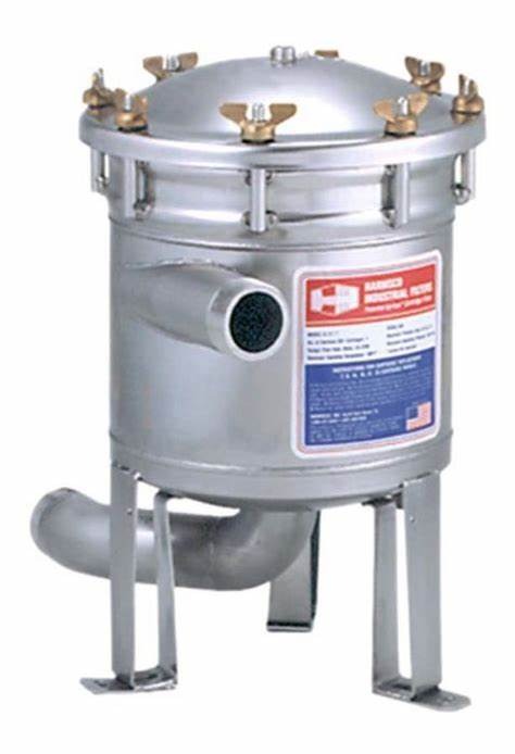 2" HURRICANE FILTER HOUSING - HARMSCO - 19-1/2" HEIGHT