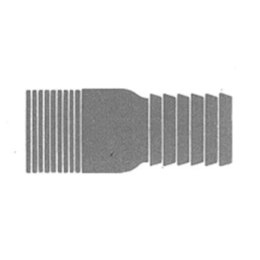 3/4" MPT X 1" INSERT STEEL M.A. - NO-LEAD