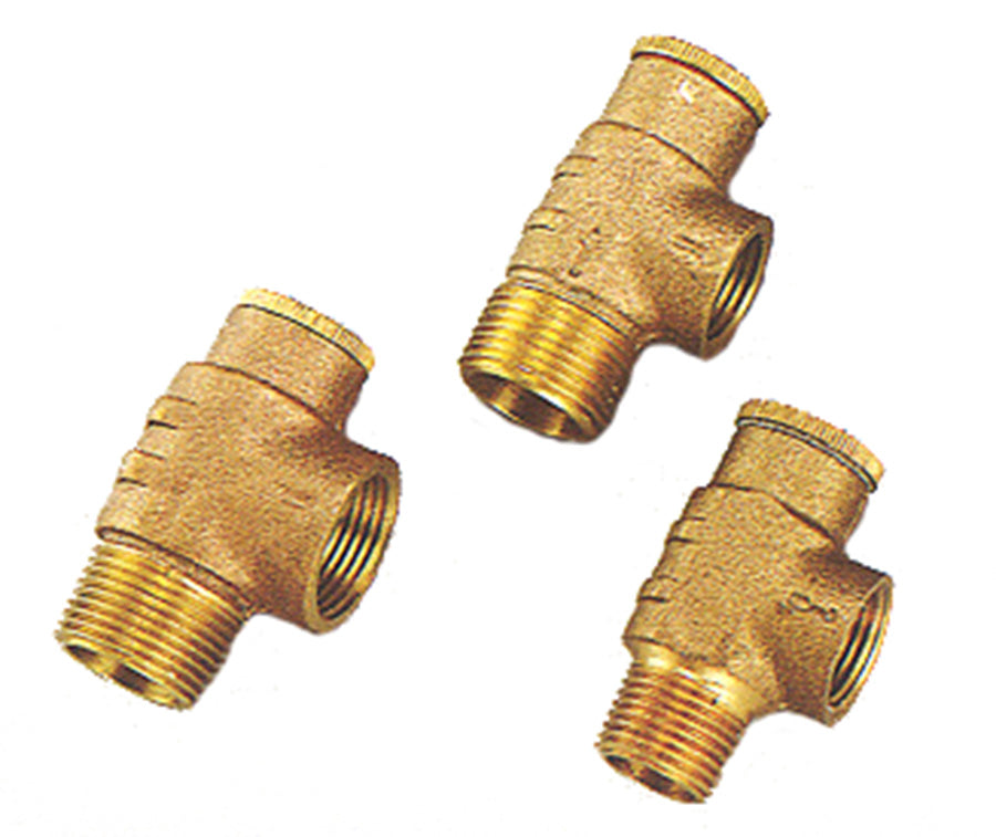 1/2" NO-LEAD BRASS ECONOMY RELIEF VALVE 100 PSI
