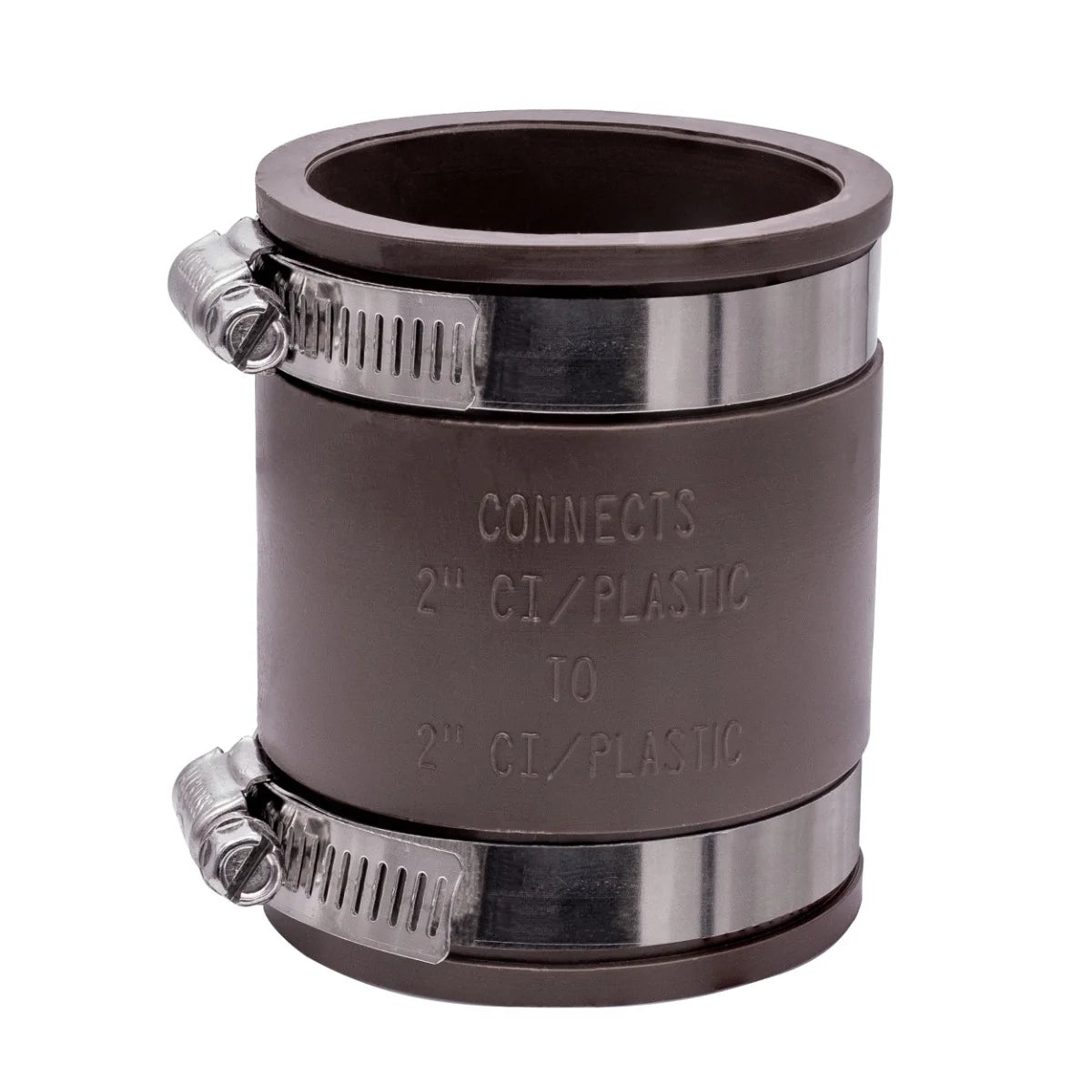 2" FERNCO COUPLING - BLACK - 27/BOX