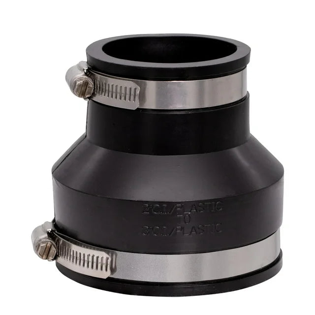 3" X 2" FERNCO COUPLING - BLACK - 36/BOX