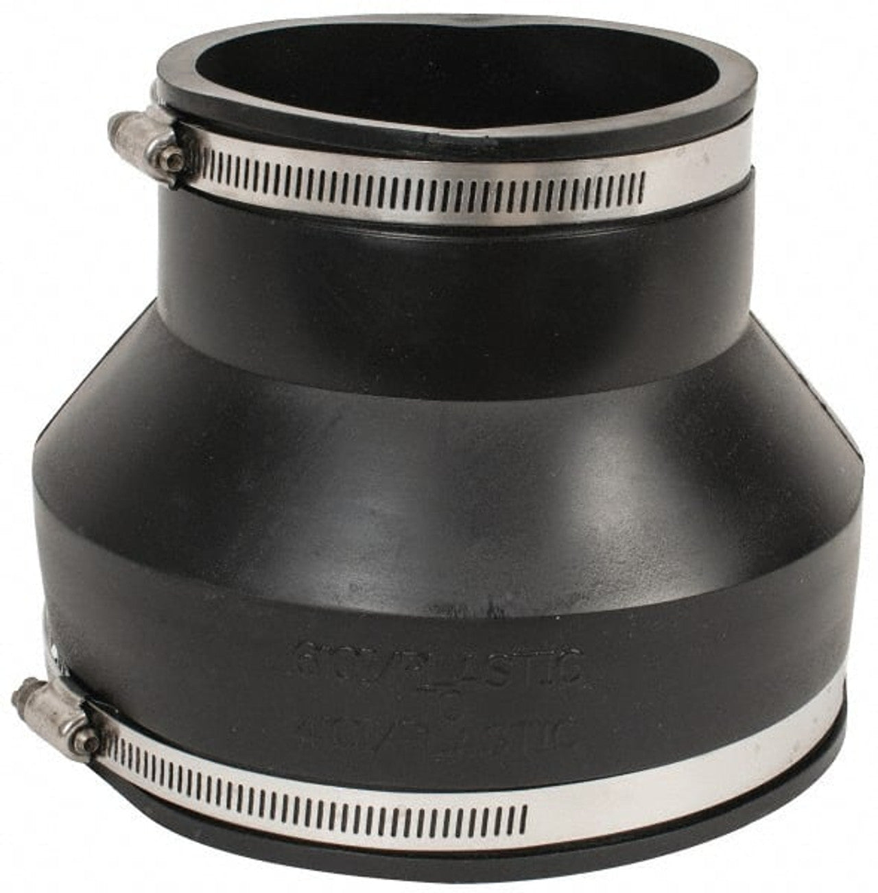 6" X 4" FERNCO COUPLING - BLACK - 15/BOX